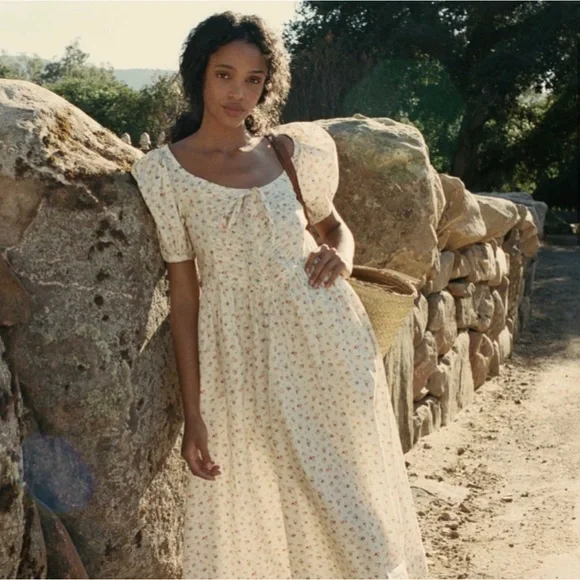 Doen Monceau dress in cottage breeze floral - Picture 3 of 7